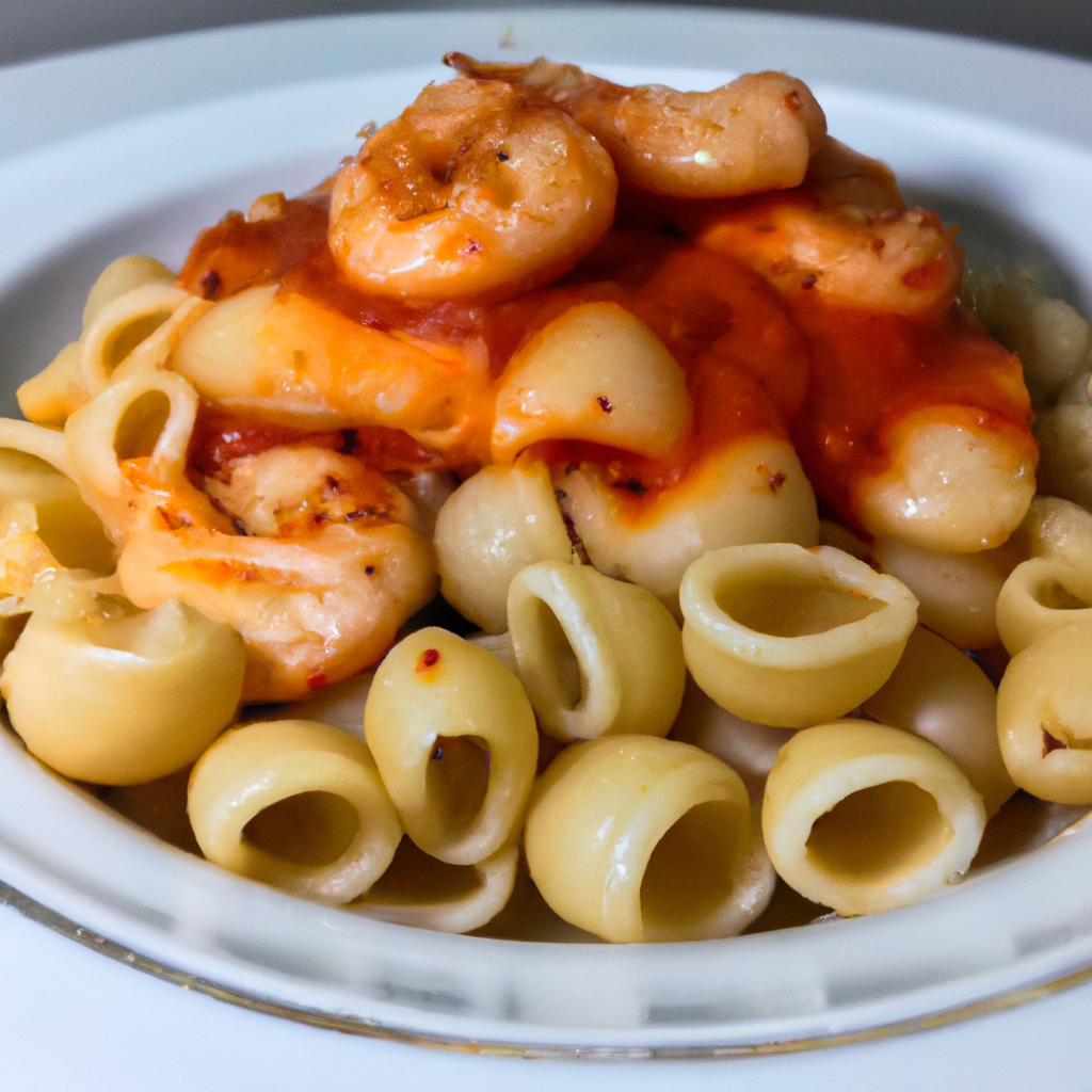 Descubra como preparar um delicioso prato de macarrão ao molho vermelho!